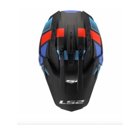 LS2 MX702 PIONEER II Blue/Red