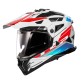 LS2 MX702 PIONEER II NAMIB White/Red/Blue