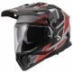 LS2 MX702 PIONEER II BLOCK Grey/Red