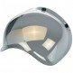 Biltwell Bubble Shield - Gold Mirror